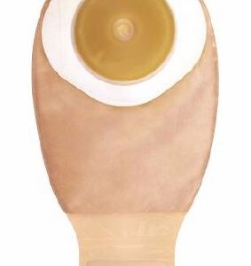 Ostomy Pouch Esteem+ One-Piece System 12 Inch Length Convex, Pre-Cut 7/8 Inch Stoma Drainable