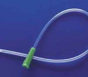 Urethral Catheter FloCath Straight Tip Hydrophilic Coated PVC 14 Fr. 8 Inch