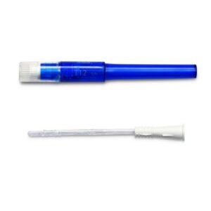Urethral Catheter Cure Twist Straight Tip Lubricated PVC 12 Fr. 6 Inch