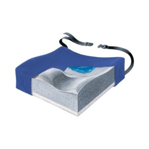 Seat Cushion Skil-Care 20 W X 16 L X 4 D Inch Foam