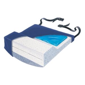 Anti-Thrust Seat Cushion Skil-Care 18 W X 20 D Inch Gel