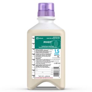 Tube Feeding Formula Pivot 1.5 Cal Unflavored Liquid 33.8 oz. Bottle