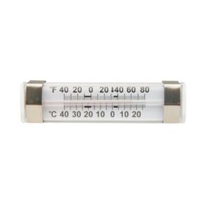 Refrigerator / Freezer Thermometer Fisherbrand Durac Fahrenheit / Celsius -40 degree to +80 degreeF (-40 degree to +25 degreeC) Without External Probe Wall Mount Does Not Require Power