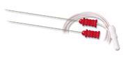 EMG Needle Electrode with Leadwire Teca 26 Gauge X 1-1/2 Inch Lead Length Stainless Steel Sterile Monopolar Needle Tip Disposable