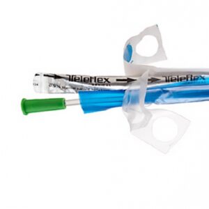Urethral Catheter FloCath QUICK Straight Tip Hydrophilic Coated PVC 14 Fr. 7 Inch