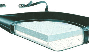 Wedge Seat Cushion Skil-Care Ultra-Wedge 20 W X 16 L X 4 to 1-1/2 D Inch Foam