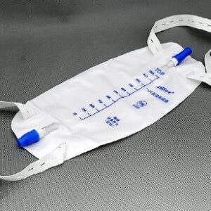 Urinary Leg Bag AMSure Anti-Reflux Valve Sterile 600 mL Vinyl