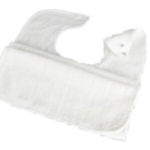 Bib Snap Closure Reusable Cotton