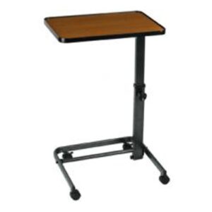 Overbed Table Tilt-Top 25-1/2 to 38-1/2 Inch Height Range