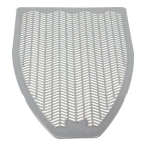 Urinal Floor Mat Impact Z-Mat 17-1/2 X 20-3/8 Inch Gray