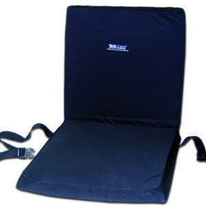 Seat / Seat Back Cushion Combination with Coccyx Cutout Skil-Care 18 W X 16 D Inch Foam / Gel