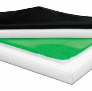 Seat Cushion Dura-Gel Base 2G 20 W X 18 L X 2 D Inch Foam / Gel