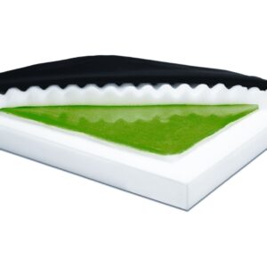 Seat Cushion Dura-Gel Base 3G 20 W X 18 L X 3 D Inch Foam / Gel