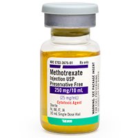 Methotrexate Sodium, Preservative Free 25 mg / mL Injection 10 mL