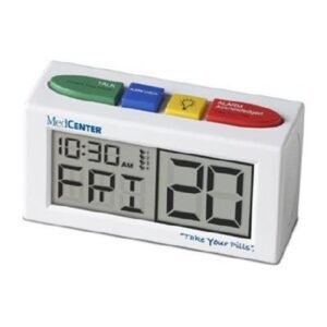 Talking Alarm Clock 1-3/4 X 2-3/4 X 5 Inch Backlit Display Battery Powered