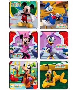 Disney 75 per Pack Mickey Mouse Clubhouse Sticker 2-1/2 Inch