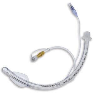 Cuffed Endotracheal Tube Shiley Curved 8.0 mm Adult Murphy Eye
