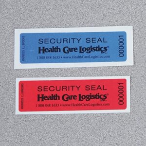 Tamper-Evident Tape 1 X 3-5/8 Inch Laminated