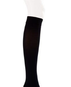 Compression Stocking JOBST Opaque Knee High Medium Black Closed Toe