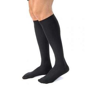 Compression Socks JOBST for Men Casual Knee High Small Black Closed Toe