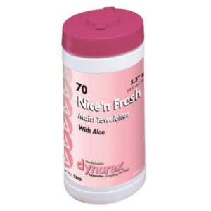 Personal Cleansing Wipe Nice’n Fresh Canister Lavender Scent 70 Count