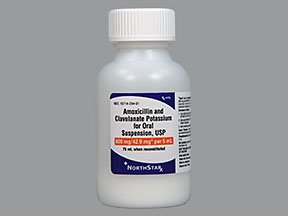 Amoxicillin / Potassium Clavulanate 600 mg – 42.9 mg / 5 mL Reconstituted Oral Suspension 75 mL