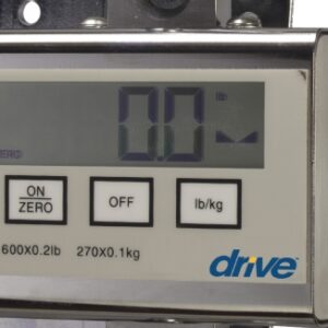 Attachable Scale Digital Display 600 lbs. / 272 kg Capacity Battery Operated