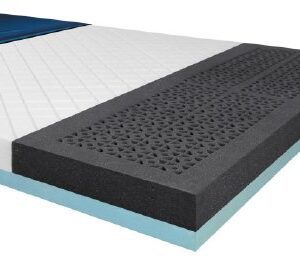 Bariatric Alternating Pressure Mattress Multi-Ply ShearCare 1500 Pressure Redistribution Type 42 X 80 X 6 Inch