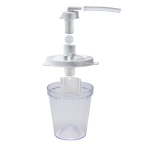 Suction Canister Kit Vacu-Aide QSU 800 mL Float Valve Shut-Off Lid