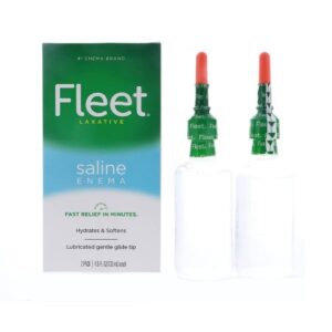 Enema Fleet 4.5 oz. 19 Gram – 7 Gram Strength Monobasic Sodium Phosphate / Dibasic Sodium Phosphate