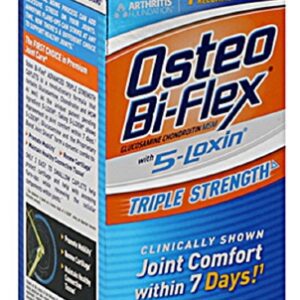 Joint Health Supplement Osteo-Bi-Flex with 5 Loxin Advanced Glucosamine 1,500 mg Strength Caplet 80 per Bottle