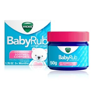Children’s Chest Rub Vicks BabyRub Ointment 1.7 oz.