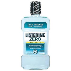 Mouthwash Listerine Zero 16.66 oz. Mint Flavor