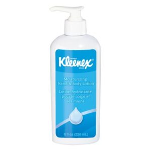 Hand and Body Moisturizer Kleenex 8 oz. Pump Bottle Scented Lotion
