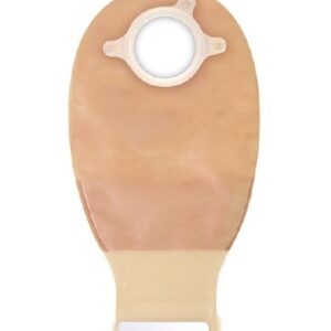 Ostomy Pouch Natura + Two-Piece System 12 Inch Length Drainable