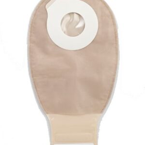 Ostomy Pouch Esteem Synergy+ Two-Piece System 12 Inch Length Drainable