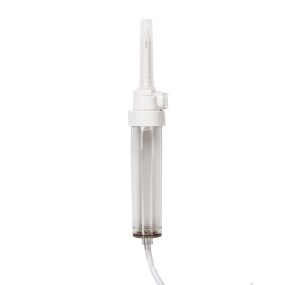IV Pump Set Alaris Pump 3 Ports 20 Drops / mL Drip Rate 0.2 Micron Filter 117 Inch Tubing Solution