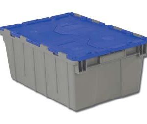 Storage Container with Lid Flipak Dark Blue Plastic 9 X 15 X 21 Inch
