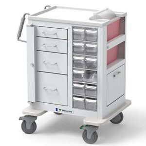 Phlebotomy Cart 24.5 X 27 X 37.25 Inch