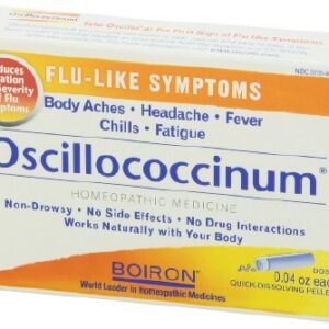 Cold and Cough Relief Oscillococcinum 200 CK HPUS Strength Sublingual Pellet 6 per Box