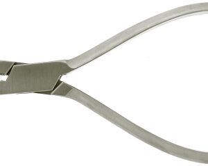 Needle Nose Pliers BR Surgical 5-1/2 Inch Stainless Steel Grooved Jaws Taper to 1 mm