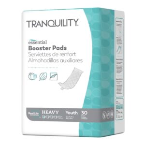 Booster Pad Tranquility Essential 3-1/2 X 12 Inch Heavy Absorbency Super Absorbent Core One Size Fits Most