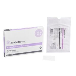 Collagen Dressing with ECM Endoform Natural ? Fenestrated 2 X 2 Inch Fenestrated Square Sterile