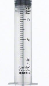 General Purpose Syringe Omnifix 30 mL Luer Lock Tip Without Safety
