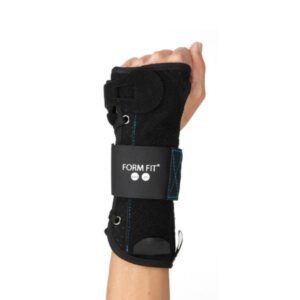 Wrist / Forearm Brace Ossur Formfit Aluminum / Copper / Cotton / Polyamide / Polyester / Polyurethane Right Hand Black One Size Fits Most