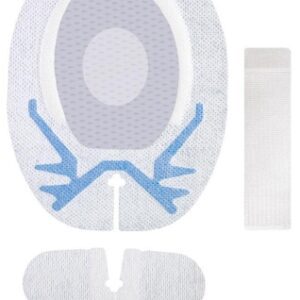 Integrated Securement Dressing Sorbaview SHIELD Fabric / Film 4-3/4 X 6-1/4 Inch Sterile