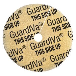Antimicrobial Hemostatic Protective Disc GuardIVa CHG (Chlorhexidine Glutonate) 1 Inch Disc / 4 mm Hole Diameter Sterile