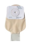 Colostomy Pouch MicroSkin One-Piece System 11 Inch Length Flat, Pre-Cut 1 Inch Stoma Drainable