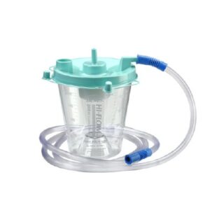 Rigid Suction Canister Kit Hi-Flow 800 mL Sealing Lid