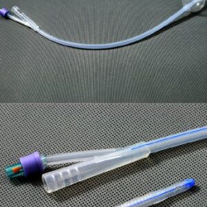 Foley Catheter AMSure 2-Way Standard Tip 30 cc Balloon 20 Fr. Silicone